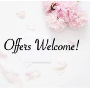 Offers always welcomed 🌺🌸